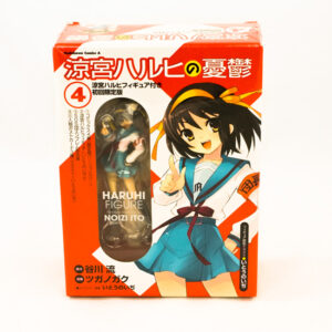 Suzumiya Haruhi no Yuutsu Manga Vol.4 + Haruhi Figur