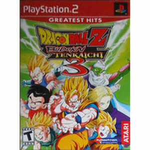 Dragon Ball Z Budokai Tenkaichi 3 US Version - SONY PLAYSTATION 2
