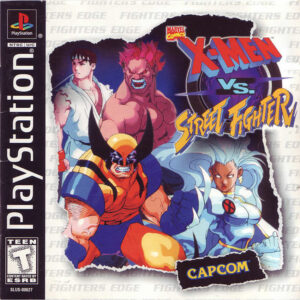 Marvel X-Men vs. Street Fighter US Version - SONY PLAYSTATION