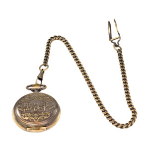 Kuroshitsuji "gold" Taschenuhr mit Kette