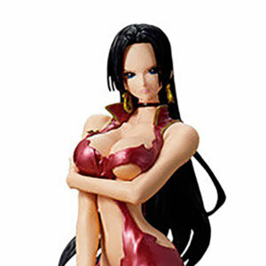 One Piece GLITTER & GLAMOURS Boa Hancock "Special Ver." red metallic