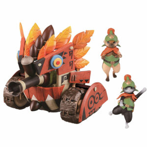 Monster Hunter 4 Neko-style Hiryuu-sha & Otomo Airou