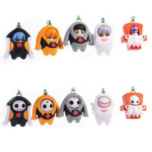 Evangelion @ School Set (5 Anhänger) Dress-up Strap