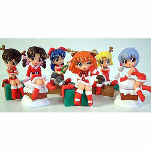 Neon Genesis Evangelion Mini Display Figure Xmas Collection Set