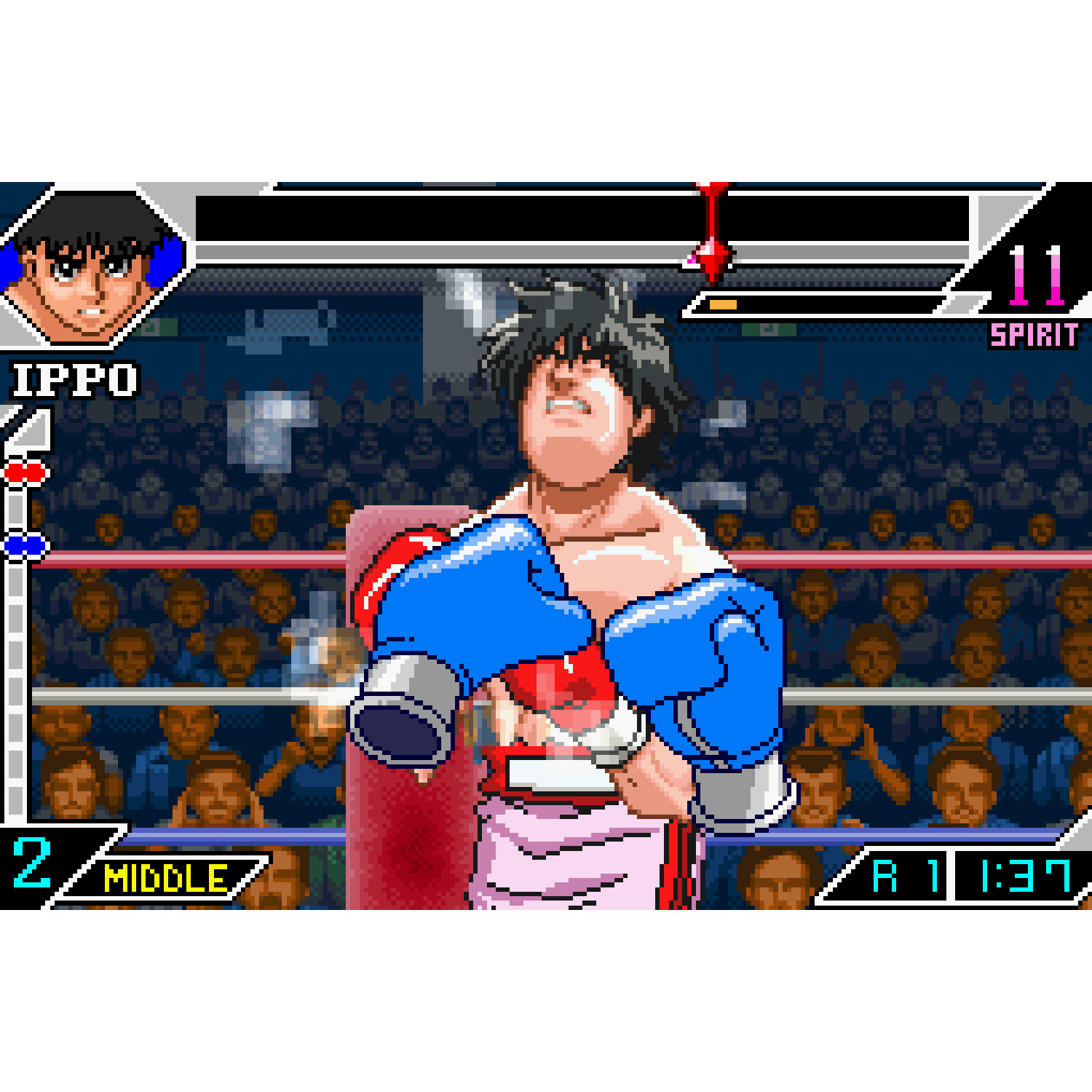 Play Hajime No Ippo – The Fighting • Game Boy Advance GamePhD